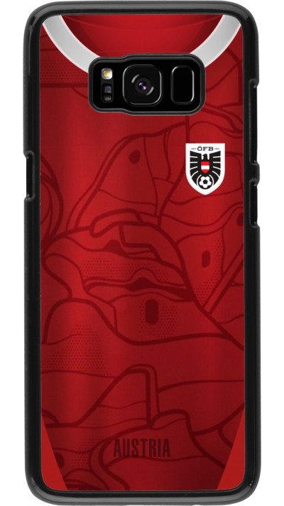 Coque Samsung Galaxy S8 - Maillot de football Autriche personnalisable