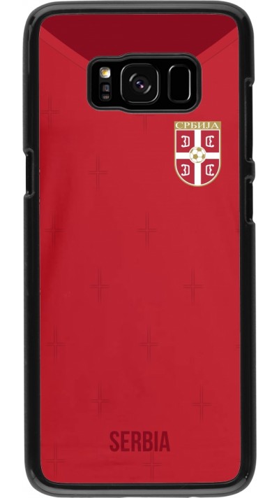 Coque Samsung Galaxy S8 - Maillot de football Serbie 2022 personnalisable