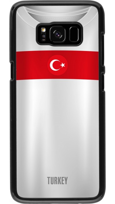 Coque Samsung Galaxy S8 - Maillot de football Turquie personnalisable