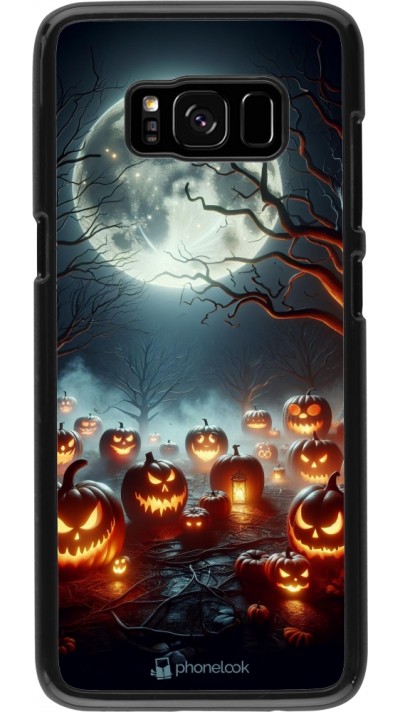 Samsung Galaxy S8 Case Hülle - Halloween 2024 Viele Kuerbisse