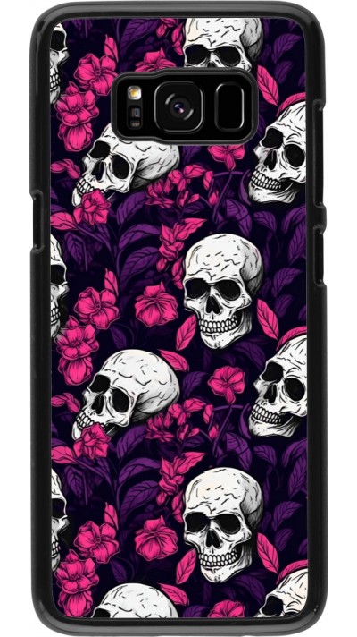 Samsung Galaxy S8 Case Hülle - Halloween 2024 romantic skulls