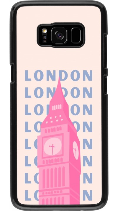 Coque Samsung Galaxy S8 - London Pink Print