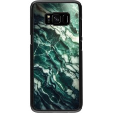 Samsung Galaxy S8 Case Hülle - Majestätischer grüner Marmor