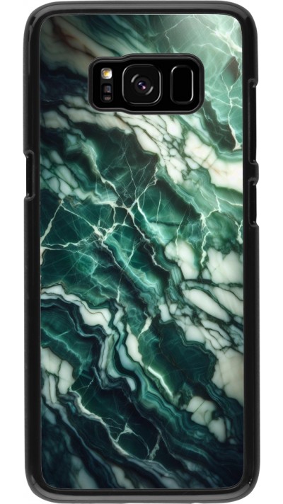 Coque Samsung Galaxy S8 - Marbre vert majestueux