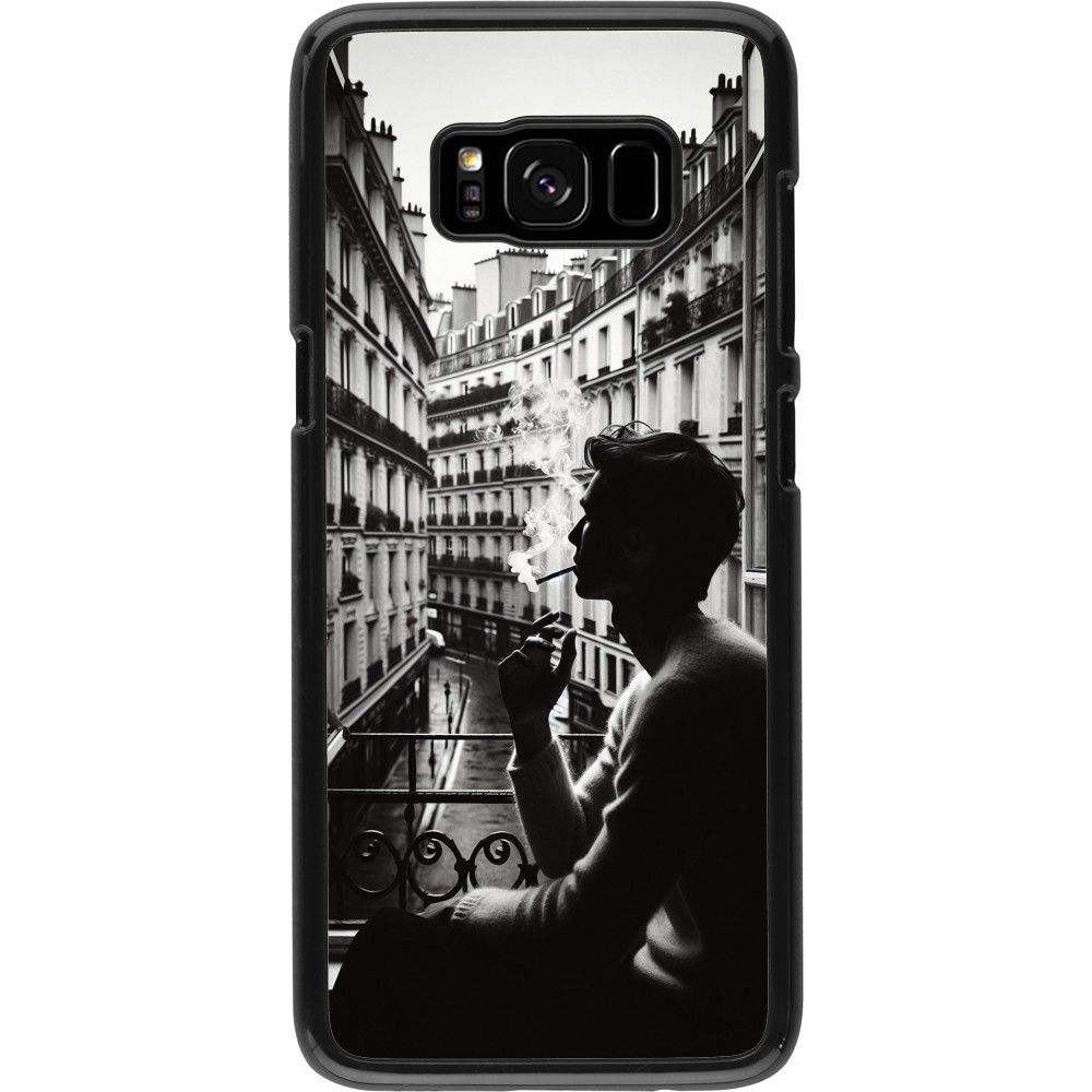 Samsung Galaxy S8 Case Hülle - Parisian Smoker