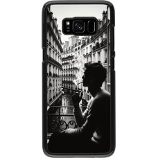 Samsung Galaxy S8 Case Hülle - Parisian Smoker