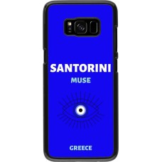 Samsung Galaxy S8 Case Hülle - Pop Summer Destination Santorini