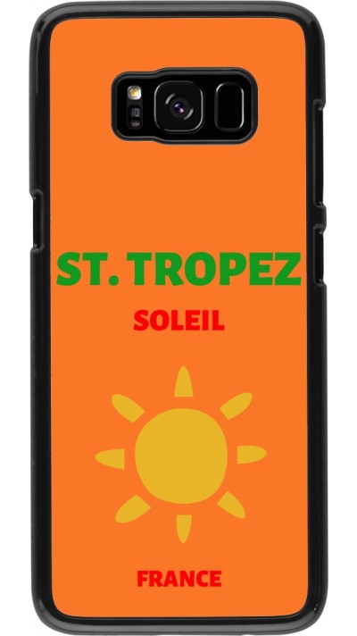 Samsung Galaxy S8 Case Hülle - Pop Summer Destination St-Tropez