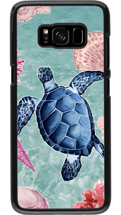 Samsung Galaxy S8 Case Hülle - Preppy Turtle