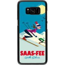 Samsung Galaxy S8 Case Hülle - Saas-Fee Ski Downhill