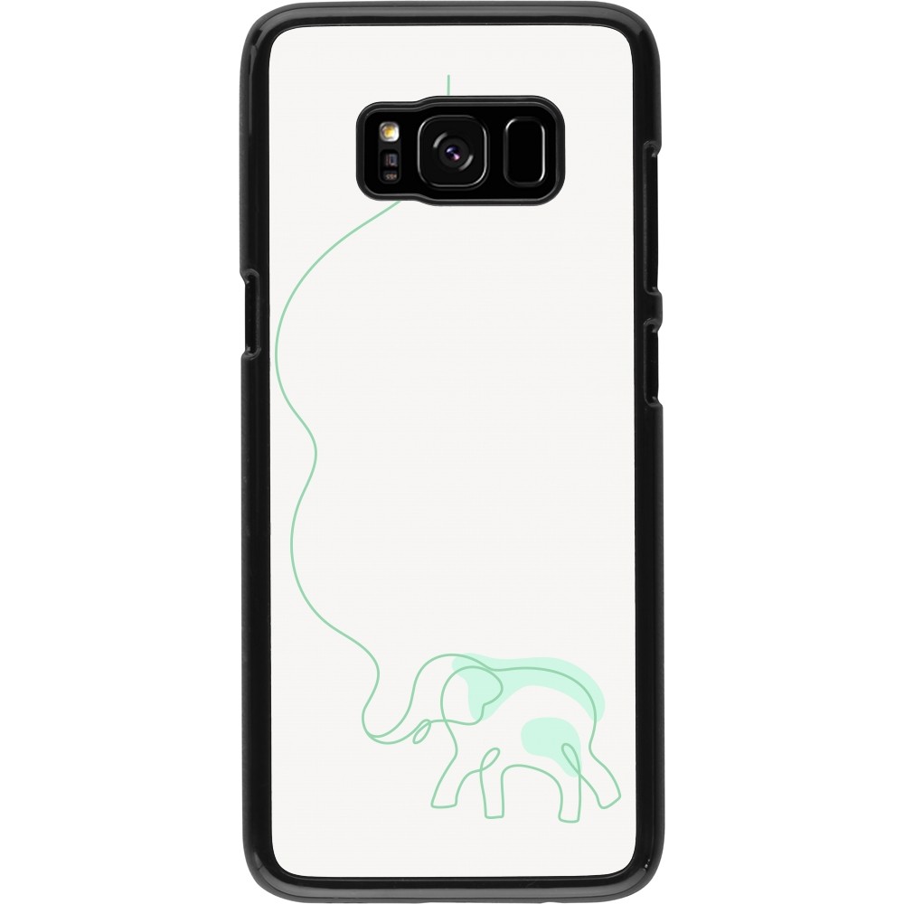 Samsung Galaxy S8 Case Hülle - Spring 23 baby elephant