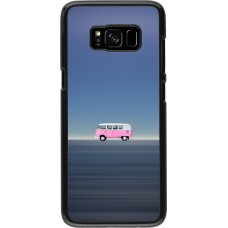 Samsung Galaxy S8 Case Hülle - Spring 23 pink bus