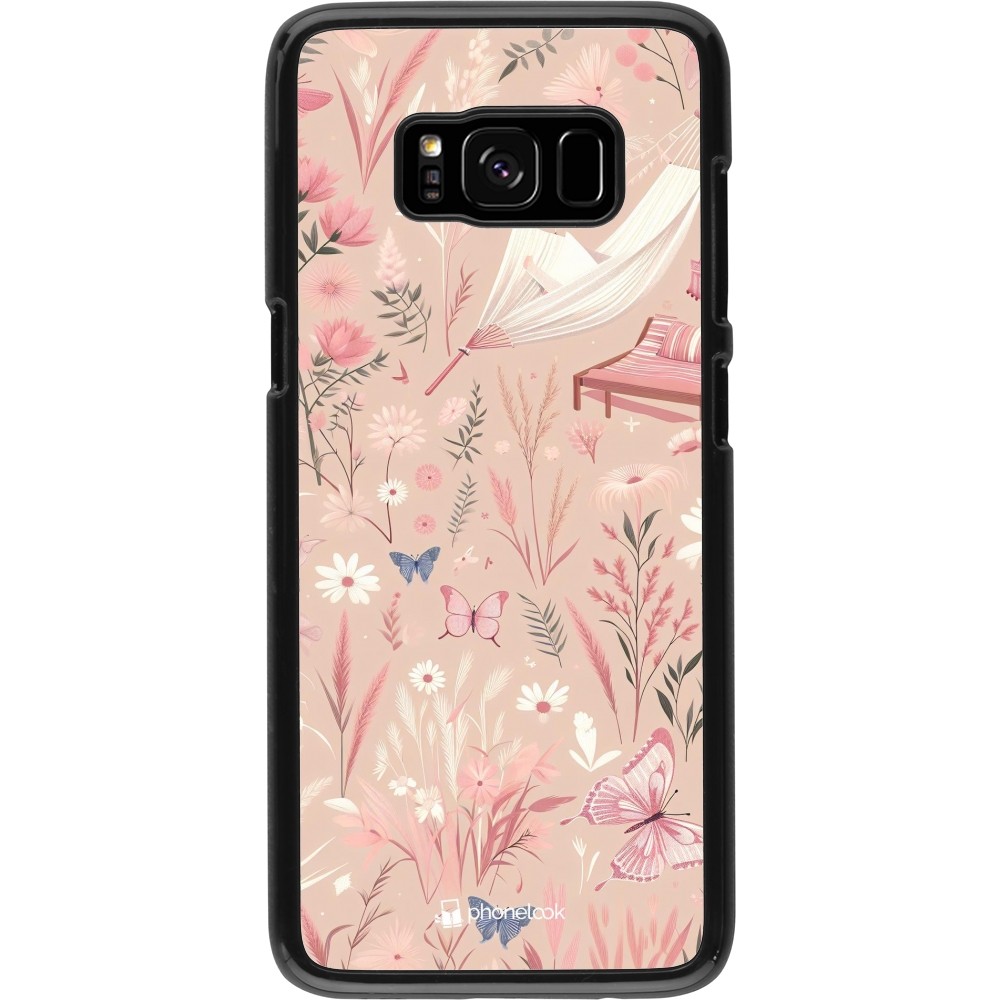 Samsung Galaxy S8 Case Hülle - Sommer Pastellmuster