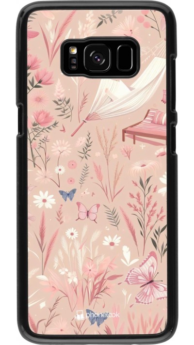 Samsung Galaxy S8 Case Hülle - Sommer Pastellmuster