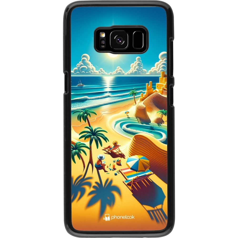 Samsung Galaxy S8 Case Hülle - Sonnenuntergang Brise