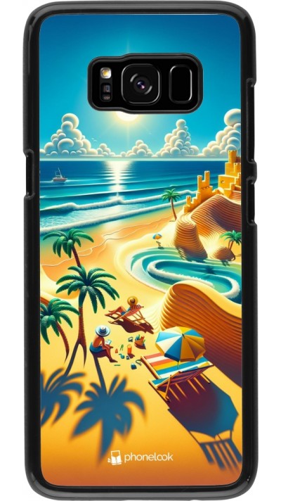 Samsung Galaxy S8 Case Hülle - Sonnenuntergang Brise