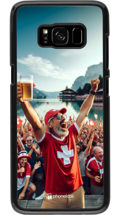 Coque Samsung Galaxy S8 - Victoire suisse fan zone Euro 2024