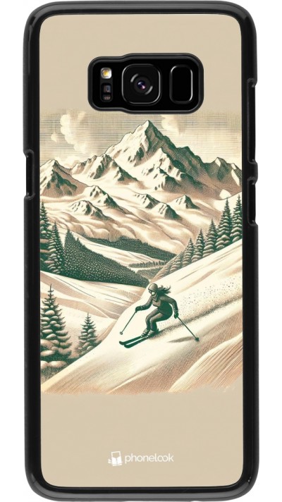 Samsung Galaxy S8 Case Hülle - Vintage Skiberg