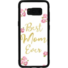 Samsung Galaxy S8 Case Hülle - Silikon schwarz Mom 2024 best Mom ever