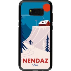 Samsung Galaxy S8+ Case Hülle - Hybrid Armor schwarz Nendaz Cabane Ski