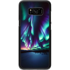 Samsung Galaxy S8+ Case Hülle - Funkelndes Nordlicht