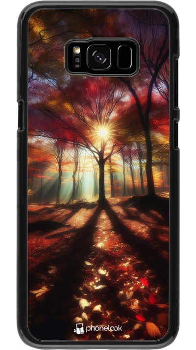 Samsung Galaxy S8+ Case Hülle - Herbstlicher goldener Glanz