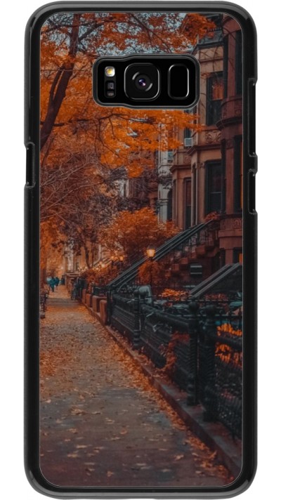 Samsung Galaxy S8+ Case Hülle - Autumn 2024 city