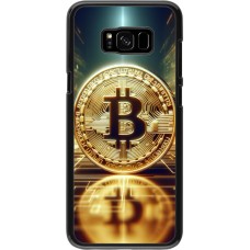 Samsung Galaxy S8+ Case Hülle - Bitcoin Stehen