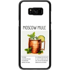 Samsung Galaxy S8+ Case Hülle - Cocktail Rezept Moscow Mule