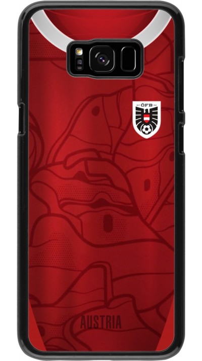Coque Samsung Galaxy S8+ - Maillot de football Autriche personnalisable