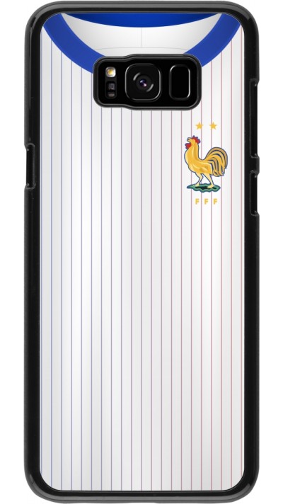 Coque Samsung Galaxy S8+ - Maillot de football France Extérieur personnalisable