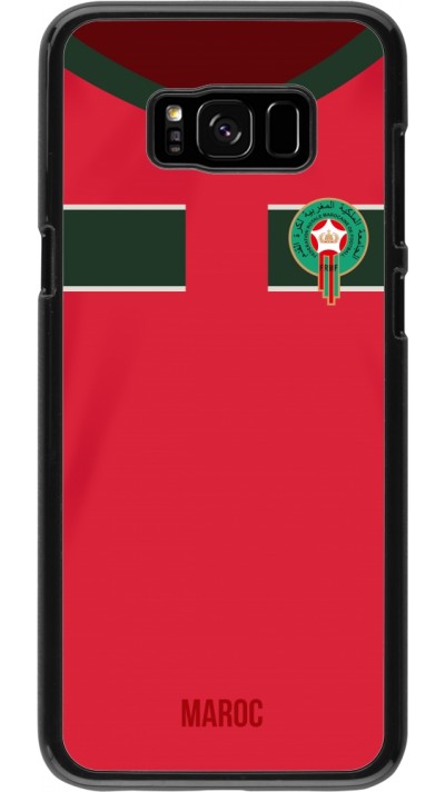 Samsung Galaxy S8+ Case Hülle - Marokko 2022 personalisierbares Fussballtrikot