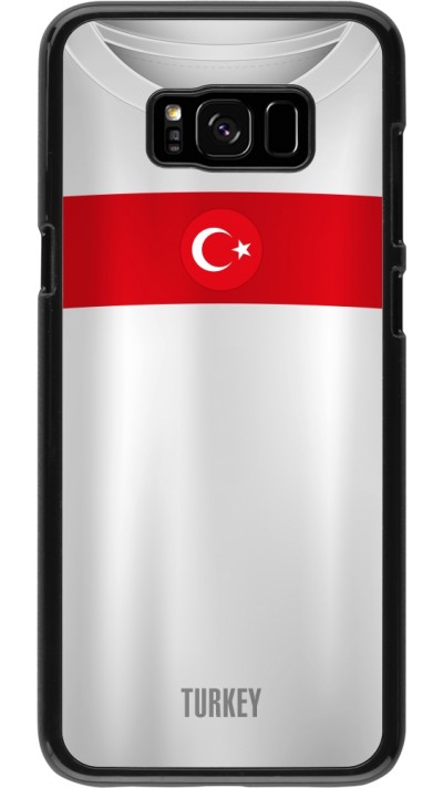 Coque Samsung Galaxy S8+ - Maillot de football Turquie personnalisable