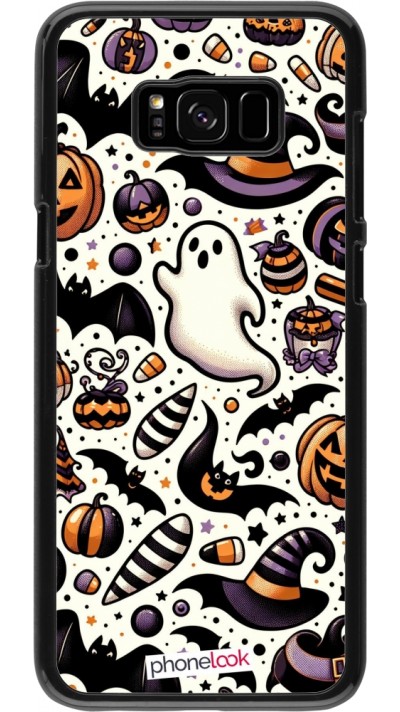 Samsung Galaxy S8+ Case Hülle - Halloween 2024 Niedliches Muster