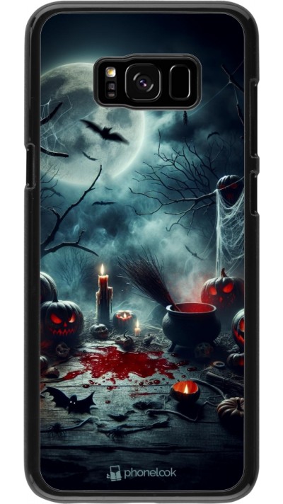 Samsung Galaxy S8+ Case Hülle - Halloween 2024 Dunkler Mond