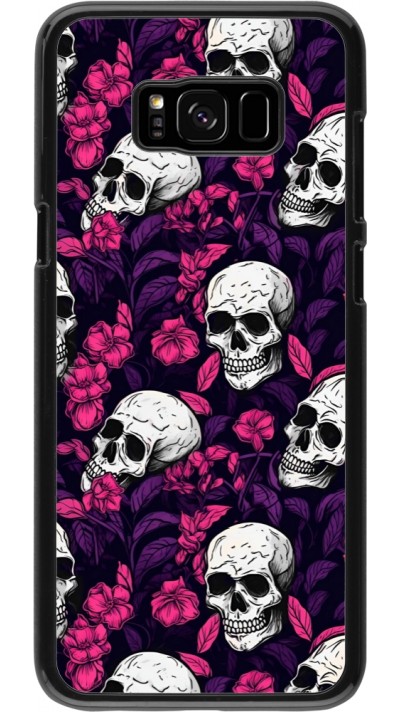 Samsung Galaxy S8+ Case Hülle - Halloween 2024 romantic skulls