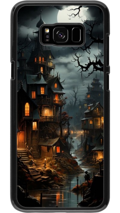 Samsung Galaxy S8+ Case Hülle - Halloween 2024 scary town