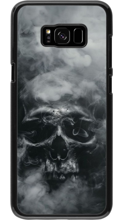 Samsung Galaxy S8+ Case Hülle - Halloween 2024 smoky skull