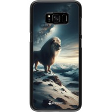 Samsung Galaxy S8+ Case Hülle - Der weisse Loewe