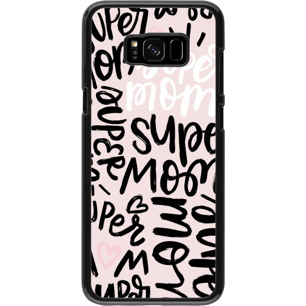 Samsung Galaxy S8+ Case Hülle - Mom 2024 Super mom