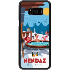 Samsung Galaxy S8+ Case Hülle - Nendaz Mountain Jacuzzi