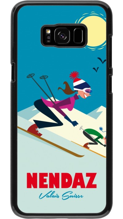 Coque Samsung Galaxy S8+ - Nendaz Ski Downhill