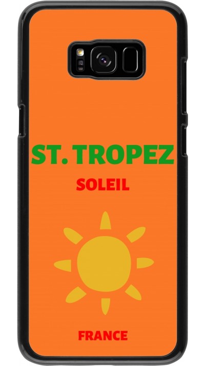 Samsung Galaxy S8+ Case Hülle - Pop Summer Destination St-Tropez