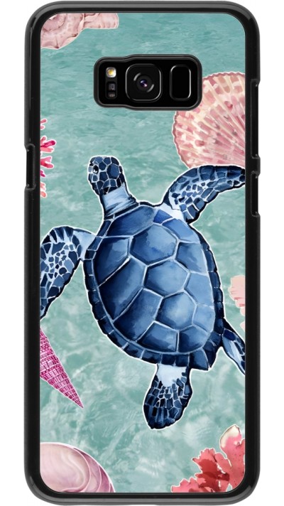 Samsung Galaxy S8+ Case Hülle - Preppy Turtle