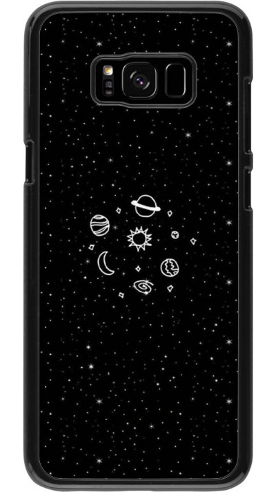 Hülle Samsung Galaxy S8+ - Space Doodle