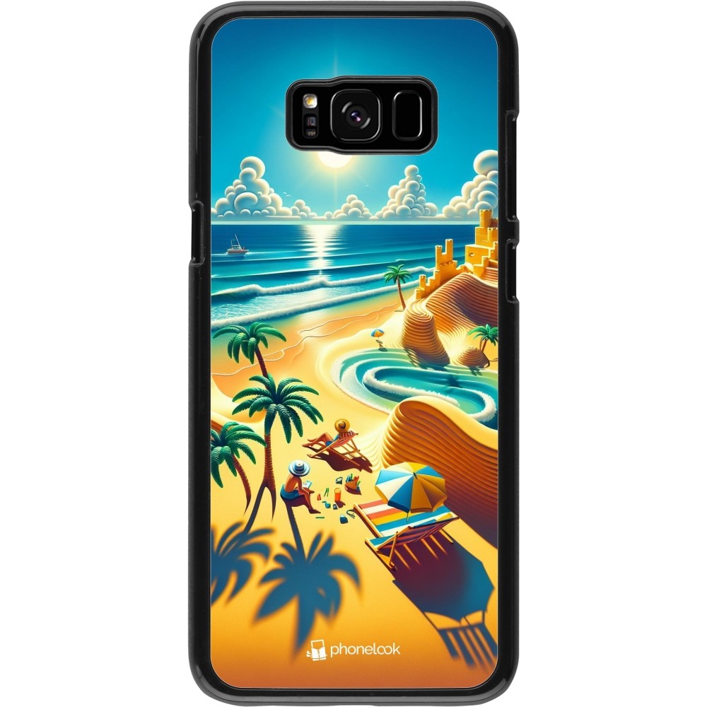 Samsung Galaxy S8+ Case Hülle - Sonnenuntergang Brise