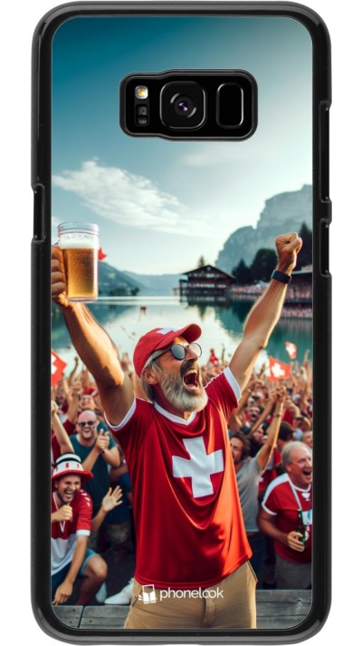 Coque Samsung Galaxy S8+ - Victoire suisse fan zone Euro 2024