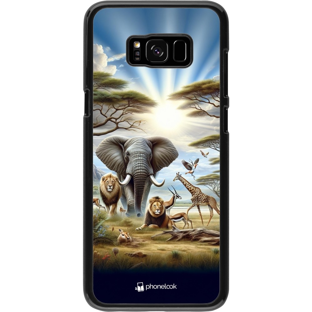 Samsung Galaxy S8+ Case Hülle - Afrikanisches Wildleben