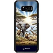 Samsung Galaxy S8+ Case Hülle - Afrikanisches Wildleben