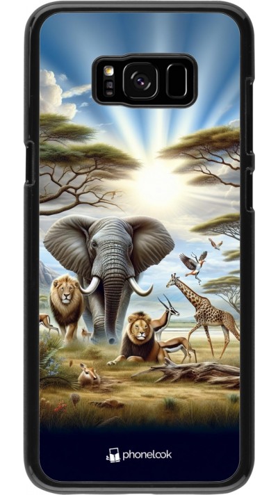 Samsung Galaxy S8+ Case Hülle - Afrikanisches Wildleben